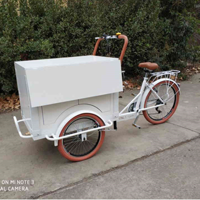 Сертификат CE 2023 Electric Coffee Tricycle Сертификат CE Кофейный велосипед