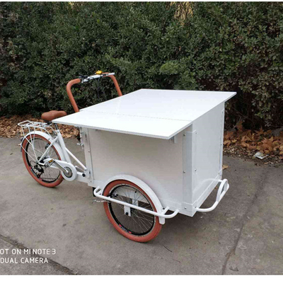 Сертификат CE 2023 Electric Coffee Tricycle Сертификат CE Кофейный велосипед