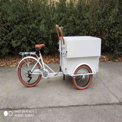 Сертификат CE 2023 Electric Coffee Tricycle Сертификат CE Кофейный велосипед