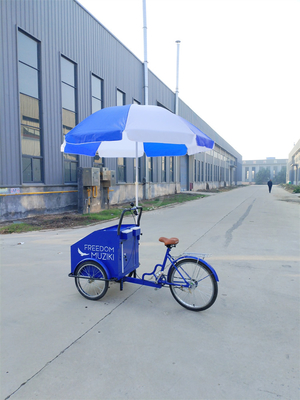 3 Wheel Street Mobile Fast Food Vending Bike Cart с индивидуальным оборудованием для приготовления пищи