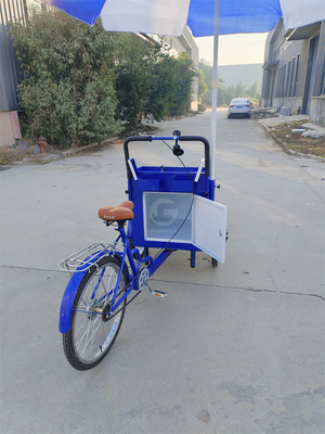 3 Wheel Street Mobile Fast Food Vending Bike Cart с индивидуальным оборудованием для приготовления пищи
