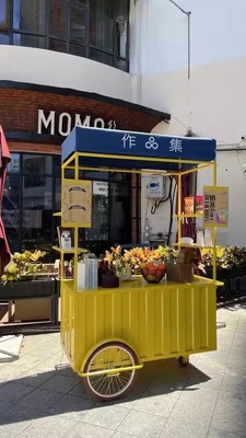 Рынок Мобильная уличная тележка мороженого с настройкой системы водоснабжения и напряжением