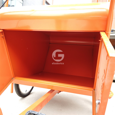 Europe Street Cargo Bike Мобильная торговая тележка с кофейным хранилищем Электрический трехколесный велосипед