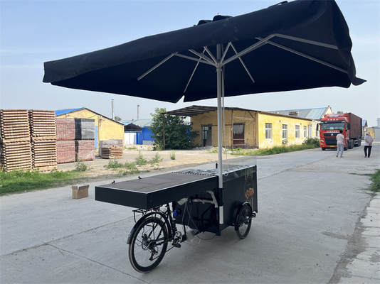 Соевое сырье Тяжелая велосипедная тележка для продуктов питания и поручений
