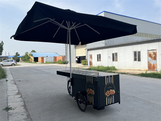 Соевое сырье Тяжелая велосипедная тележка для продуктов питания и поручений