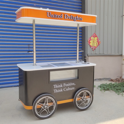 Gelato Ice Cream Cart /оборудование мороженого магазина /мороженная тележка оптом