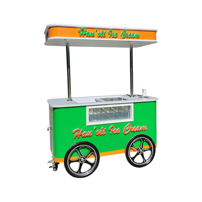 Jekeen Customized Gelato Педалирование Продажа фургона мороженого Пищевой велосипед