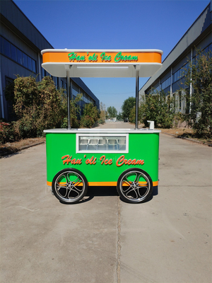 Jekeen Customized Gelato Педалирование Продажа фургона мороженого Пищевой велосипед