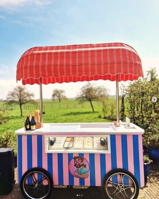 Продажа мороженого Popsicle Ice Cream Cart / Мобильная мороженная