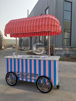 Продажа мороженого Popsicle Ice Cream Cart / Мобильная мороженная